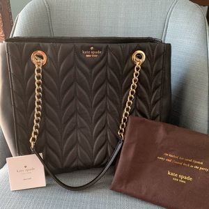 Kate Spade Briar Lane Quilted Willis Leather Tote